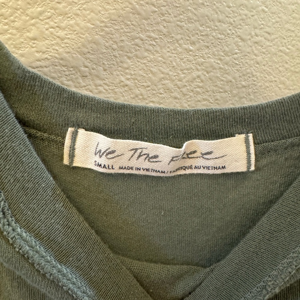 We The Free olive tank top